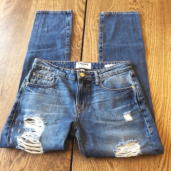 Frame Jeans Le Grand Garçon Boyfriend Inglewood - Picture 2 of 6